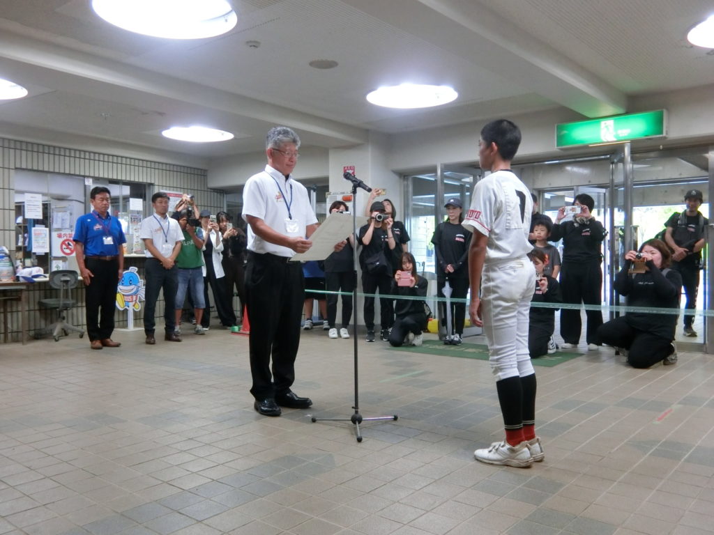 近畿大会　４日目結果　第３位　福知山市立南陵中学校